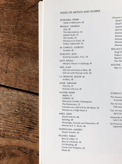 The School of Paris Vintage Art Book