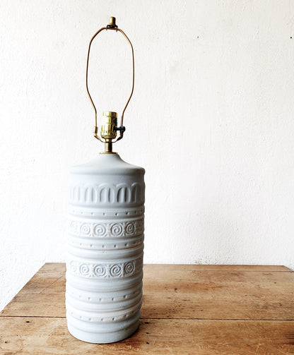 Vintage Pottery Lamp