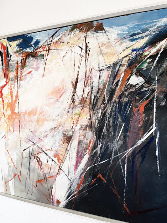 Mid Century Abstract Expressionist Painting