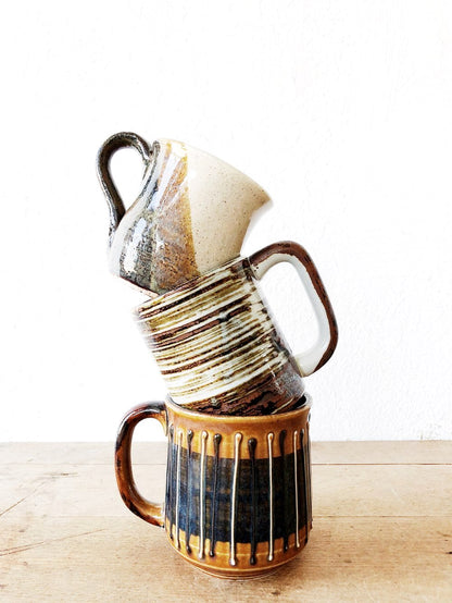 Trio of Vintage Mugs