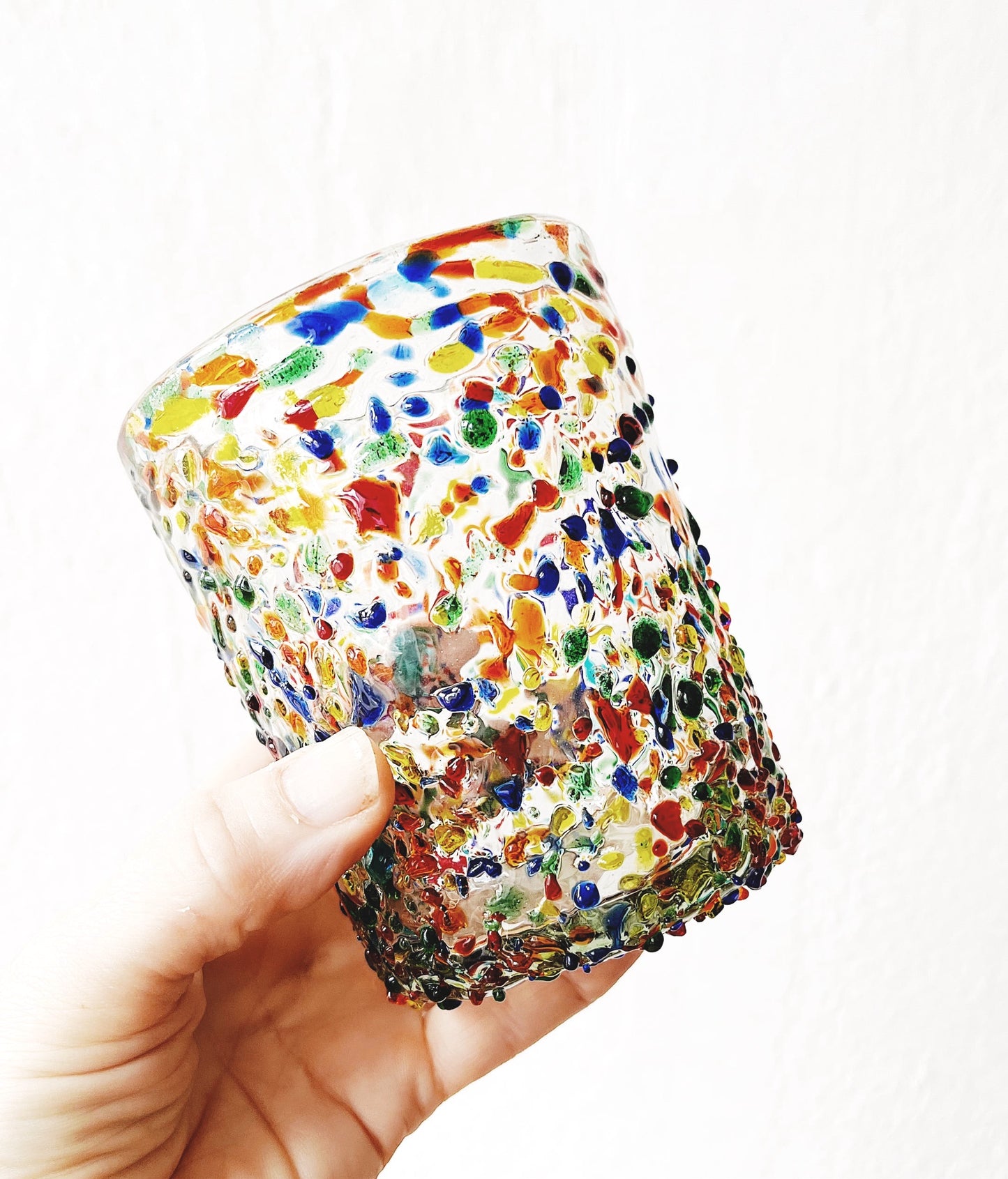 Pair Rainbow Confetti Glasses