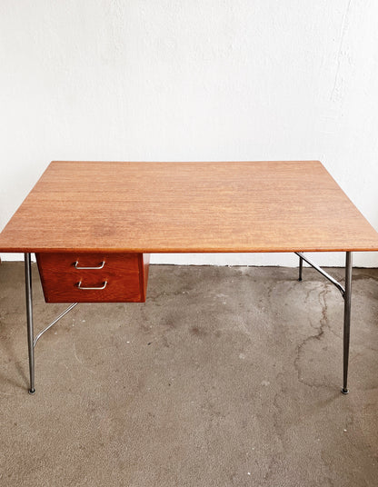 Børge Morgensen Danish Teak Writing Desk