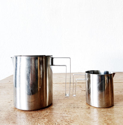 Mid Century Stainless Steel Servers