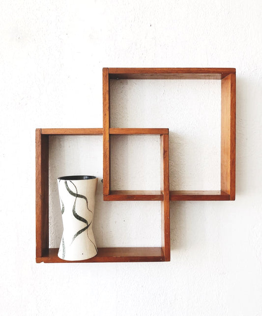 Vintage Shadowbox Shelf