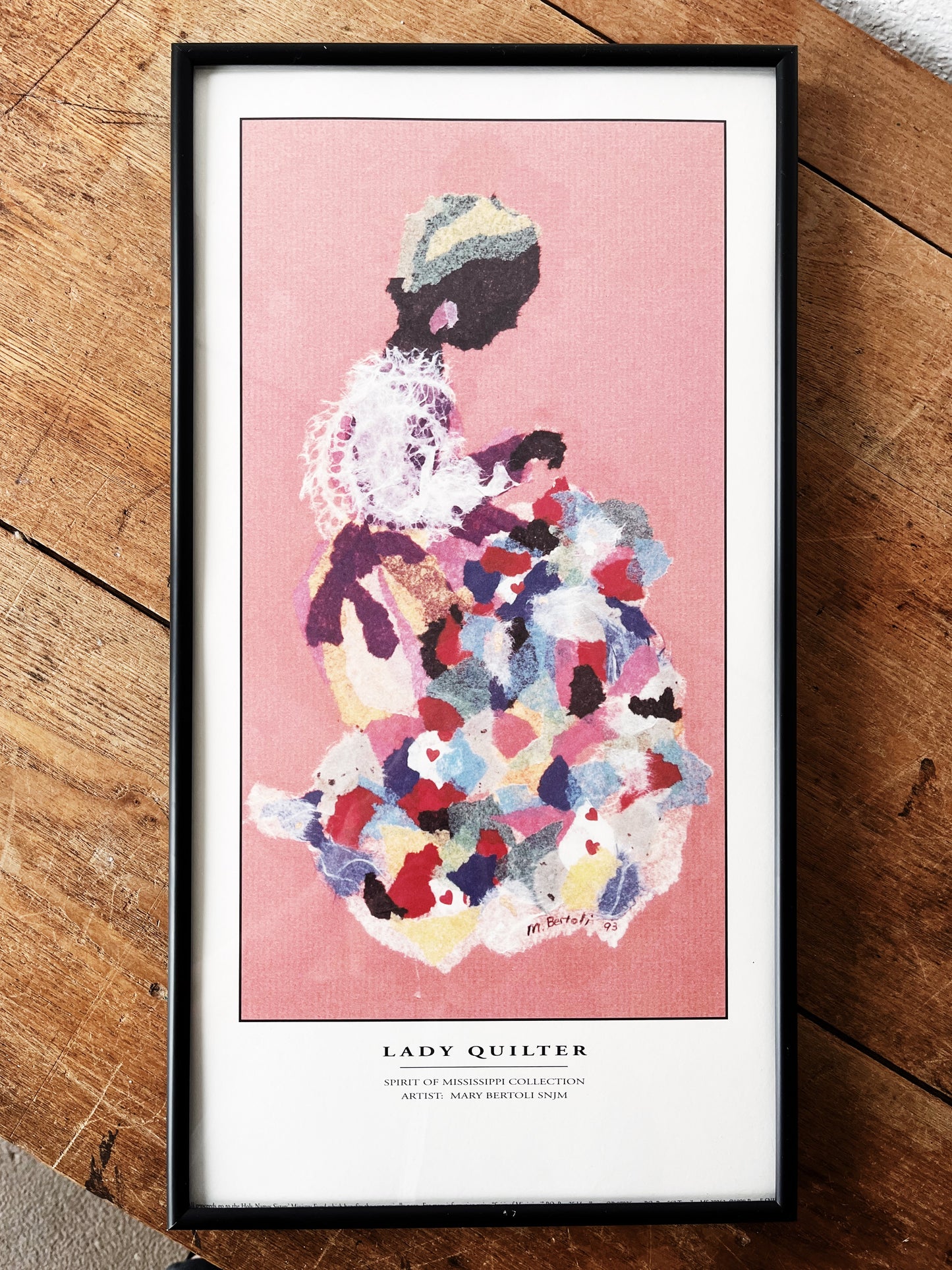 Vintage Bertoli Art Poster