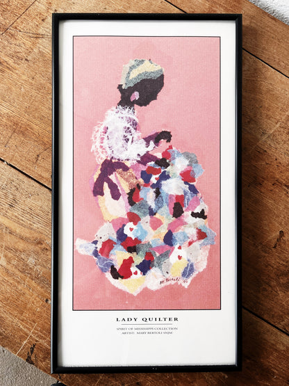 Vintage Bertoli Art Poster