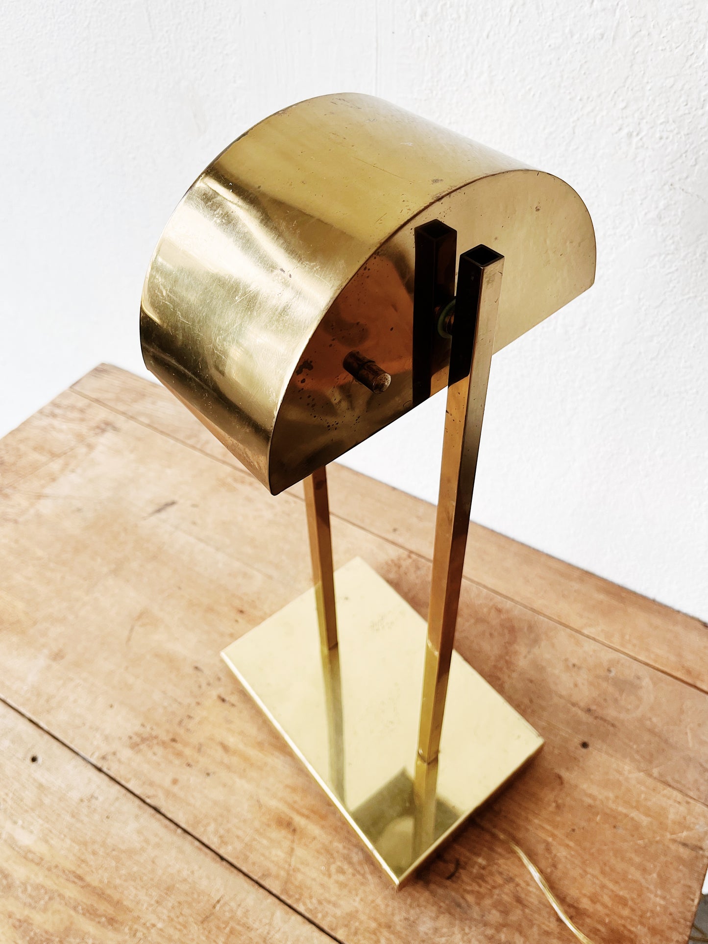 Vintage George Kovacs Demilune Lamp