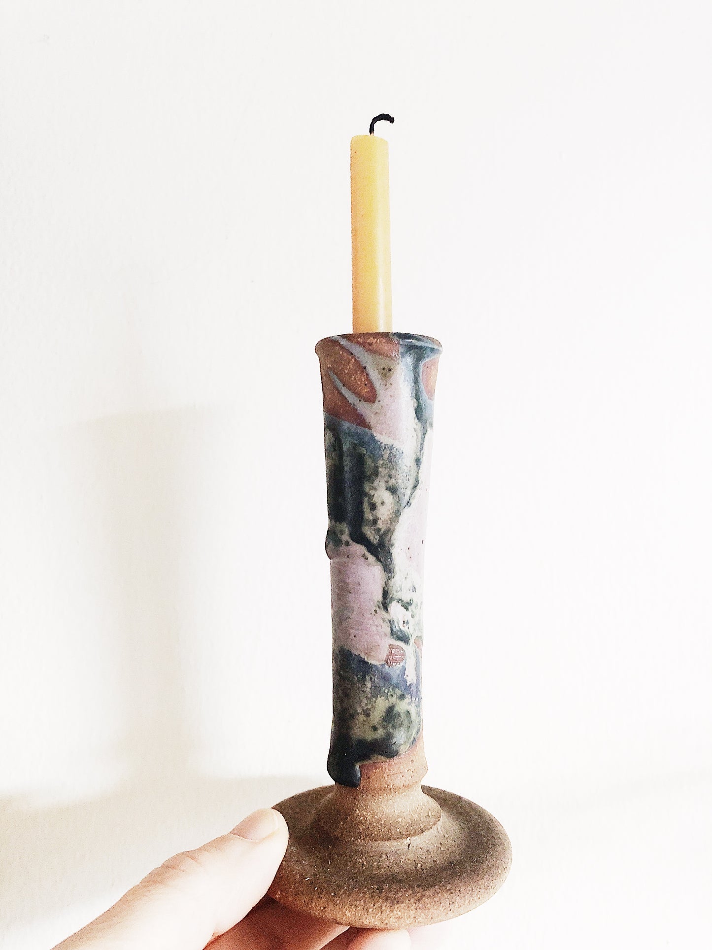 Pair of Ceramic Candlesticks
