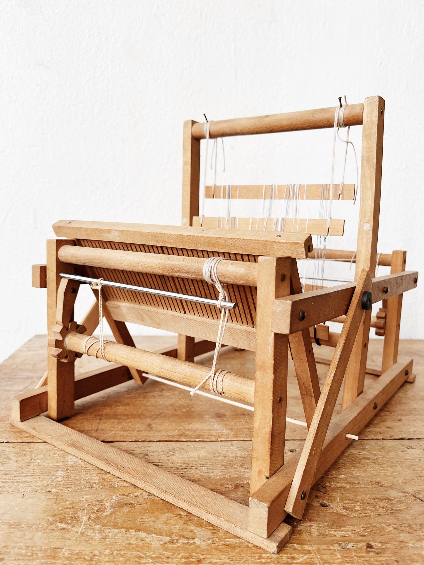 Vintage Tabletop Weaving Loom