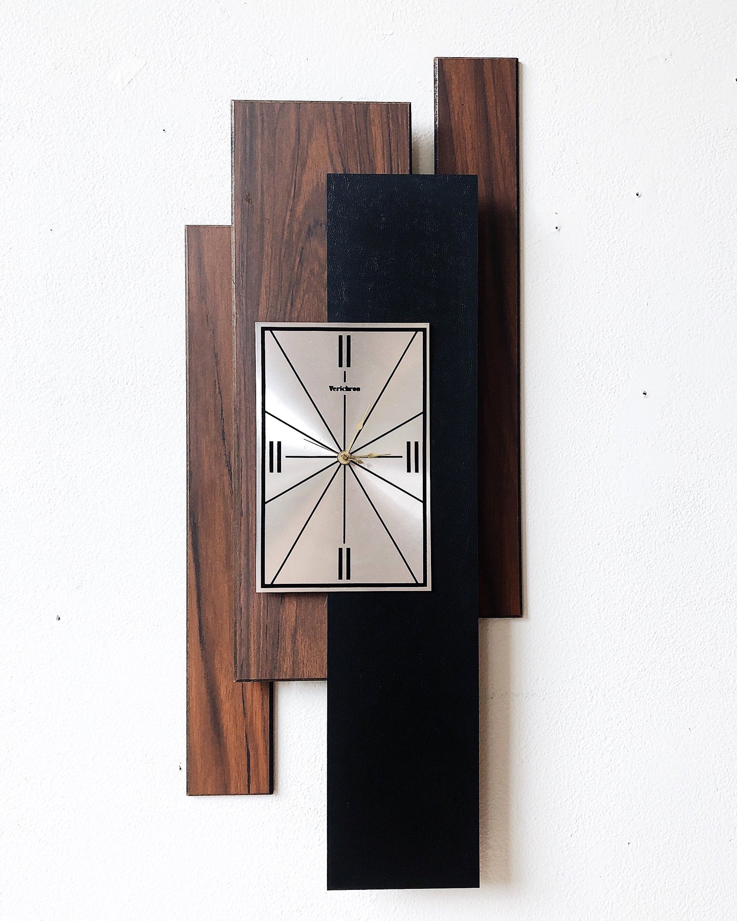 Vintage Mid Century Verichron Clock