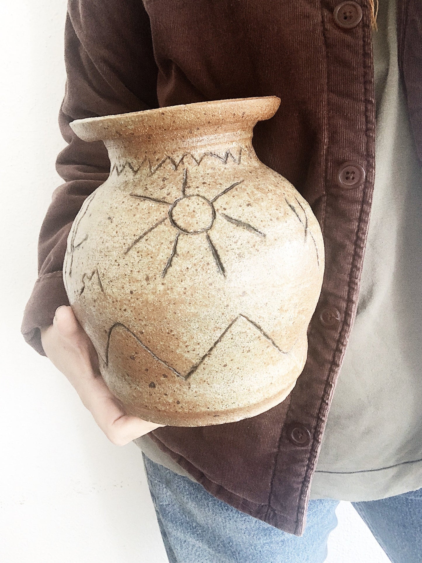 Vintage Stoneware Vase