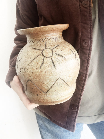 Vintage Stoneware Vase