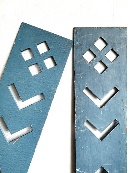 Vintage Salvaged Wood Panel