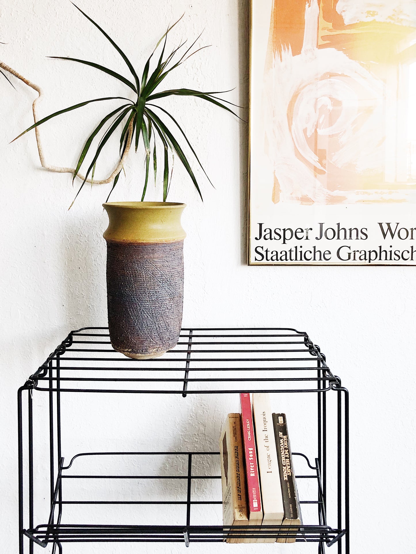Mid Century Book Rack