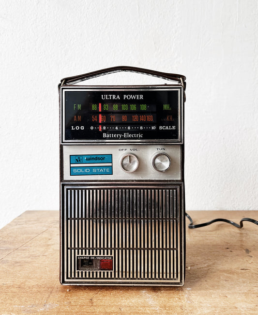 Vintage Portable Radio