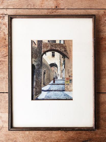 Vintage Ciafrone Lithograph