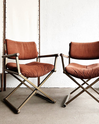 Mid Century Milo Baughman for Cal Style Directors Chair