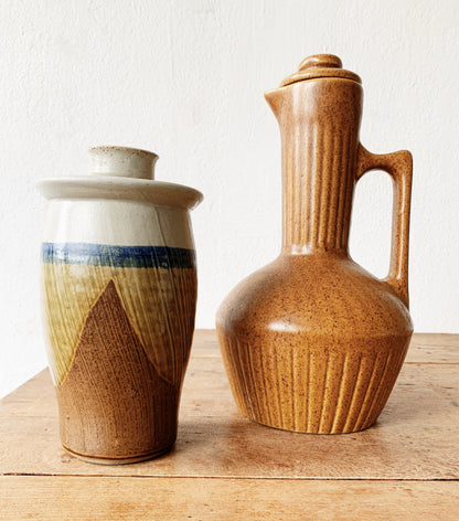 Handmade Lidded Pottery