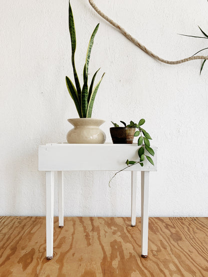 Vintage Handmade Table / Plant Stand