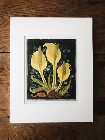 Vintage Dale Ormond Block Print