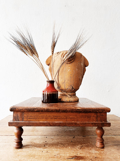 Vintage Wood Short Table