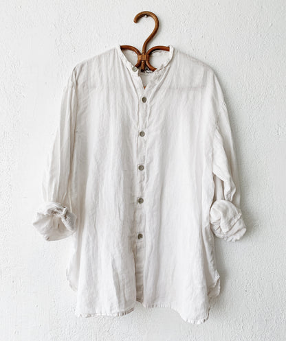 FLAX Linen Button Up
