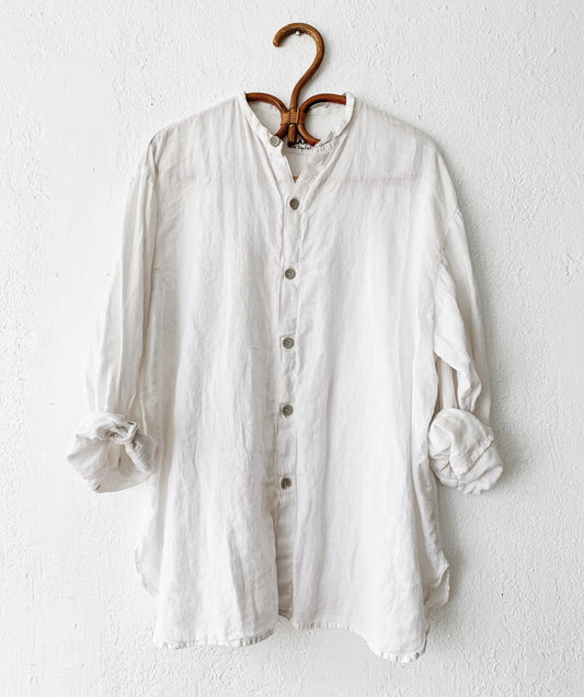 FLAX Linen Button Up