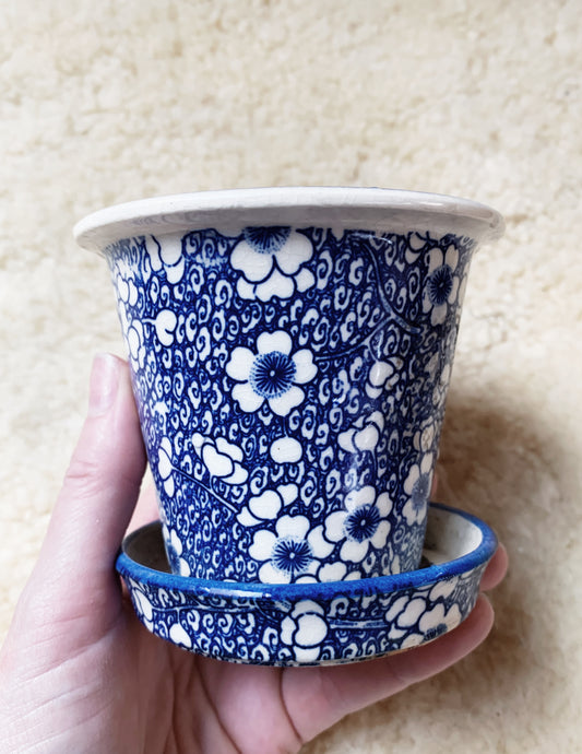 Vintage Ceramic Plant Pot