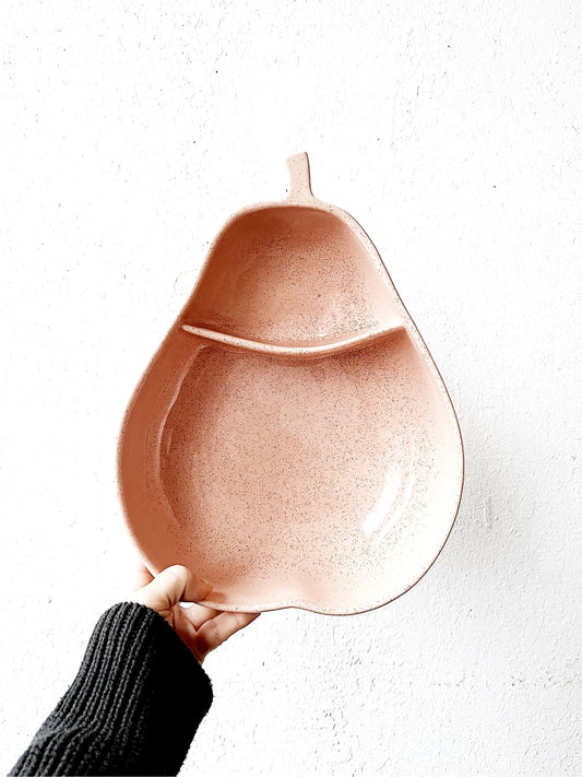 Vintage Ceramic Pear Bowl