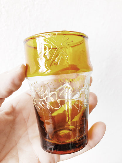 Vintage Parisian Handpainted Glasses