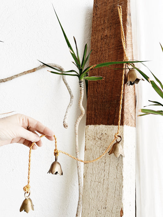 Antique Incised Brass Bells