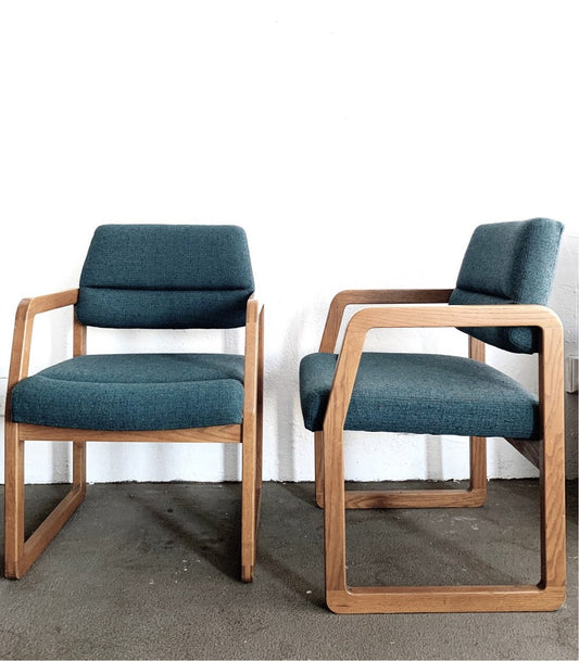 Vintage Upholstered Arm Chair