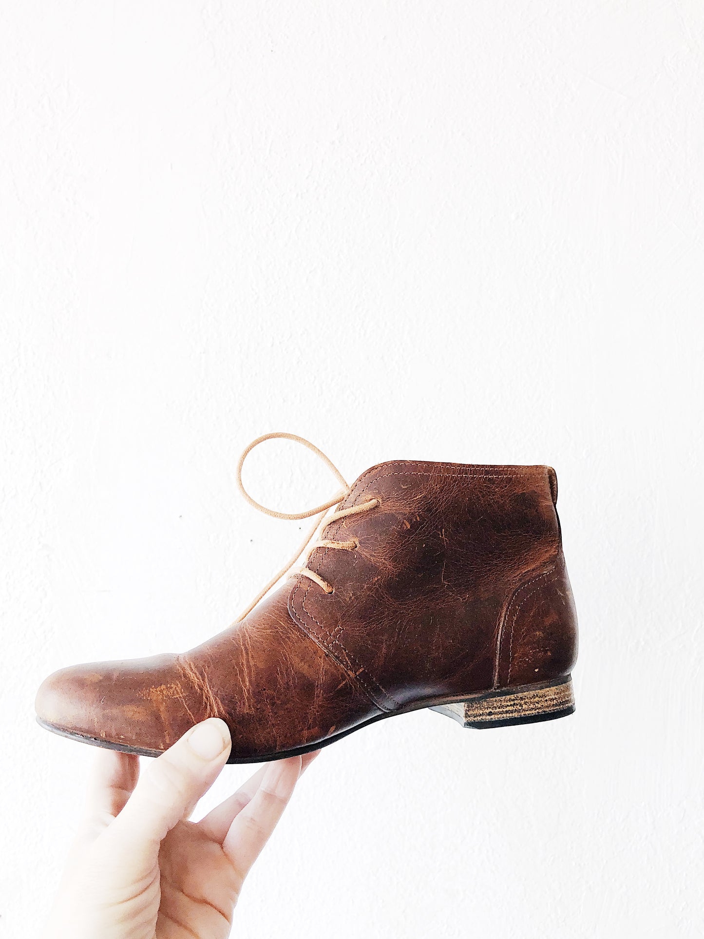 Vintage J Shoes Distressed Bootie