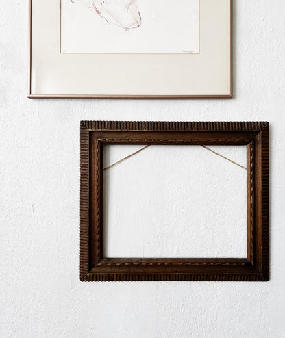 Antique Carved Wood Frame