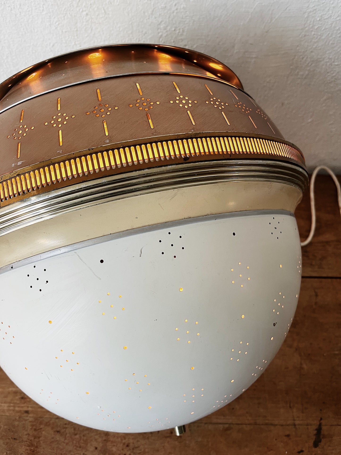 Vintage Globe Lamp