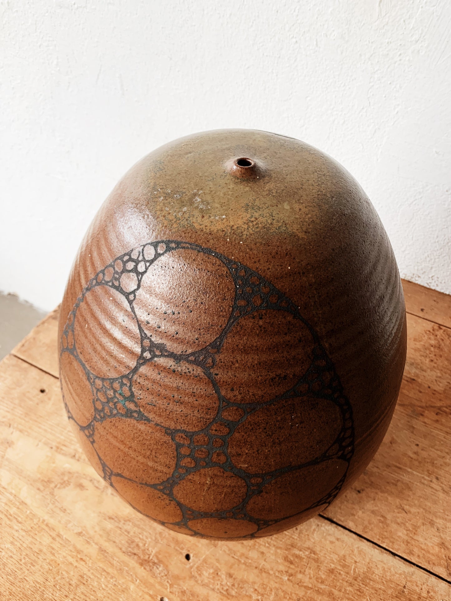 Huge Handmade Pottery Vase