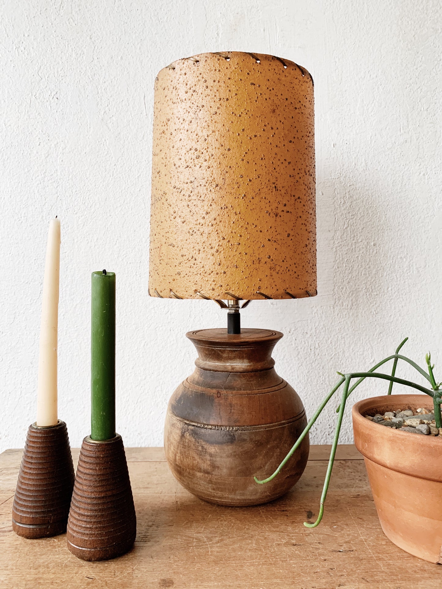 Vintage Handmade Lamp