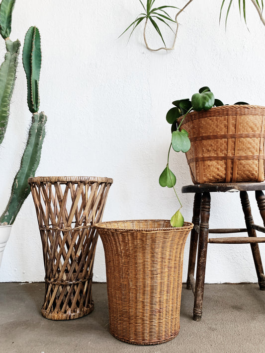 Vintage Plant Basket