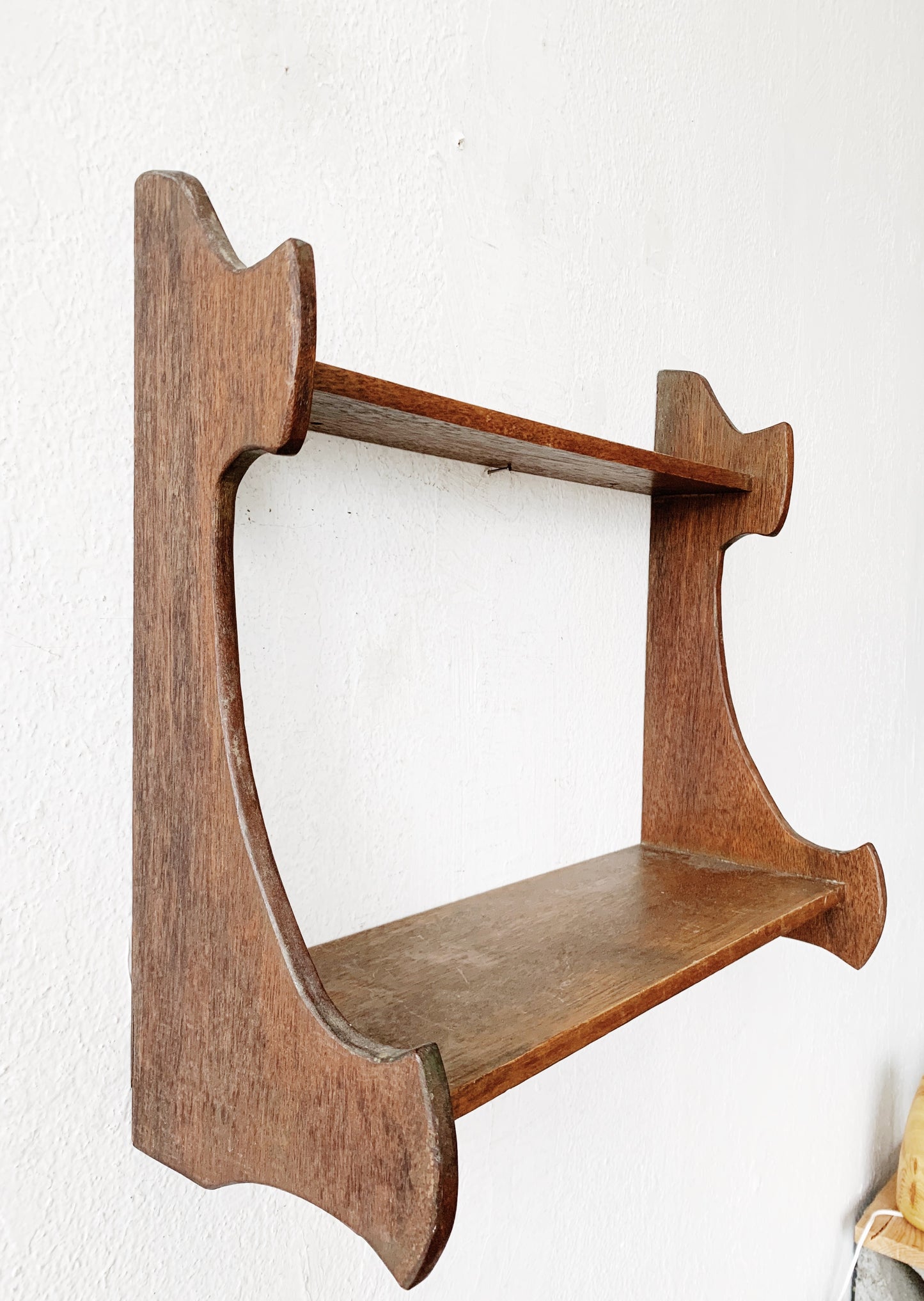 Vintage Wood Wall Shelf