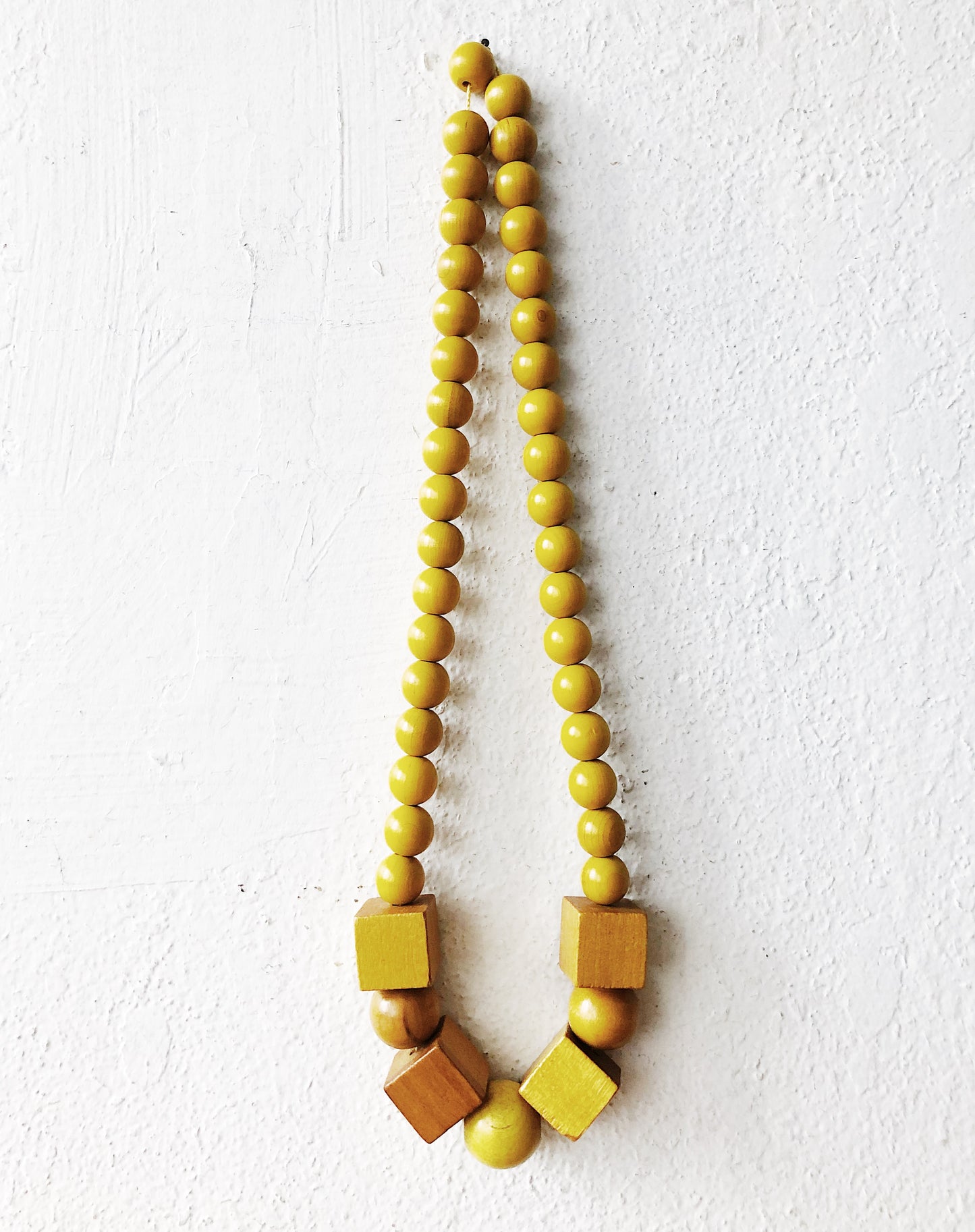 Chunky Wood Necklace