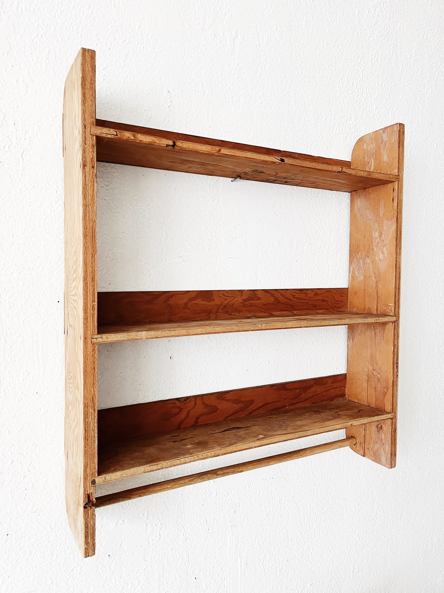 Handmade Ply Wall Shelf