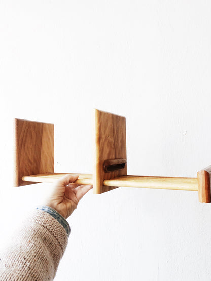 Vintage Expanding Book Rack or Shelf