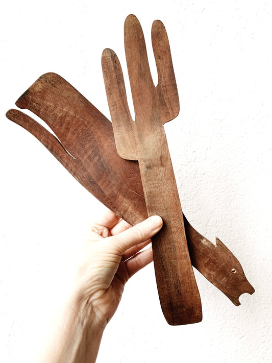 Coyote and Cactus Wood Servers