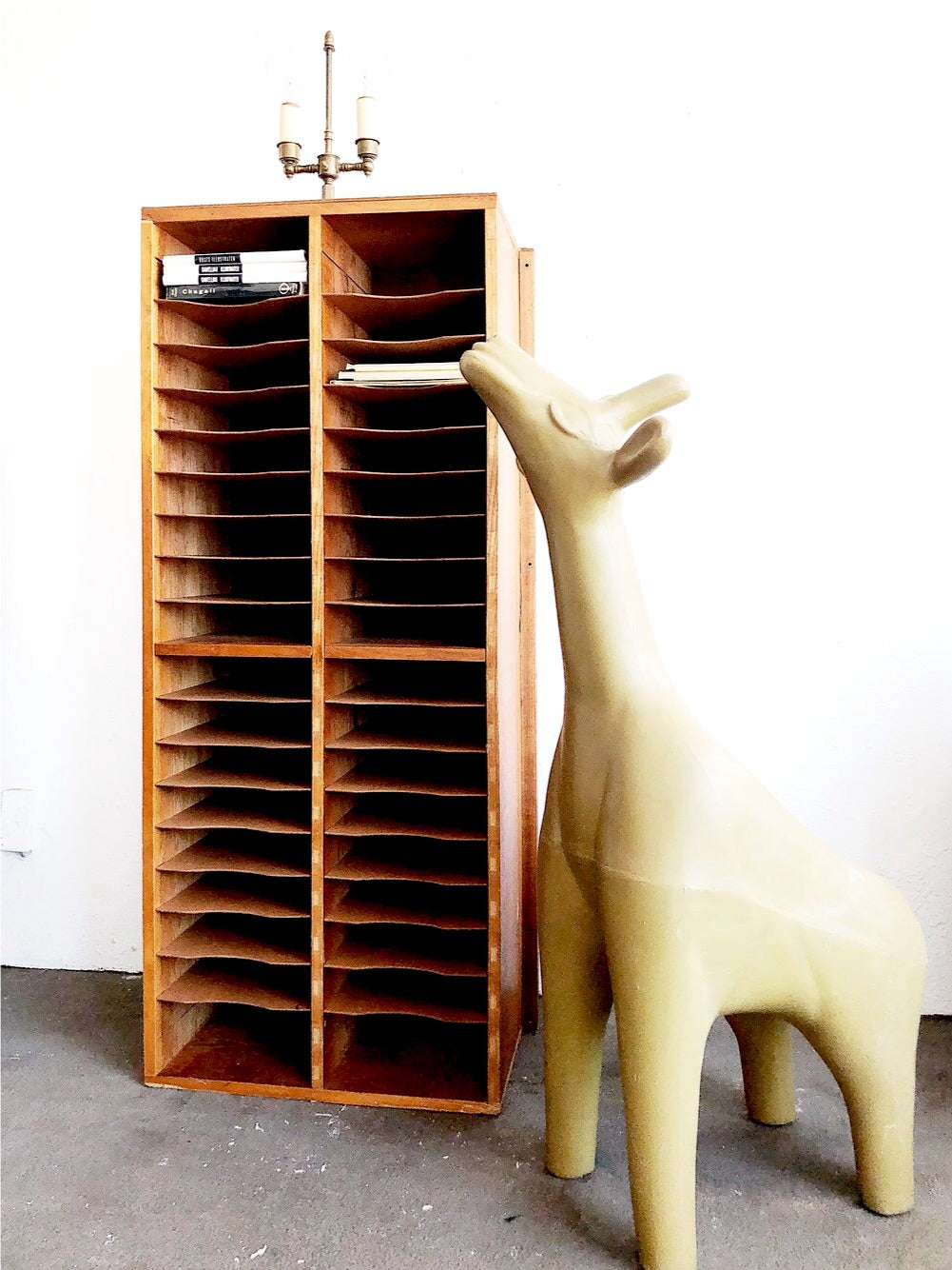 Handmade Vintage Flat File / Album Storage