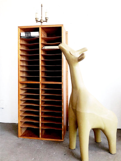 Handmade Vintage Flat File / Album Storage