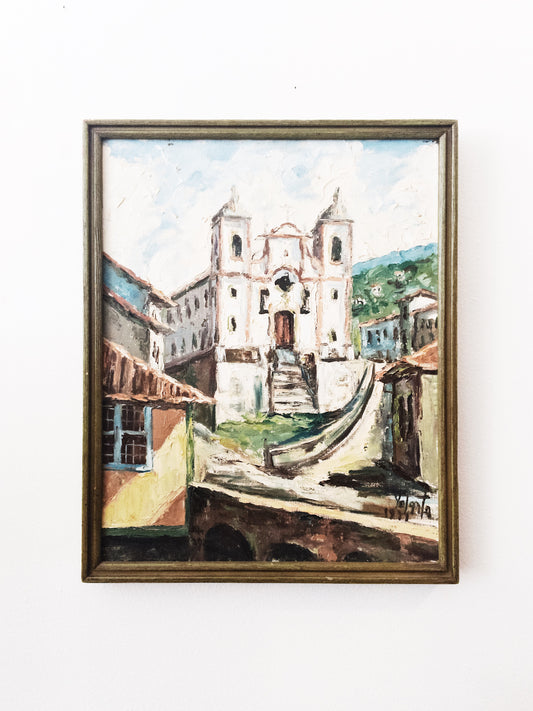 Vintage Framed Oil Painting