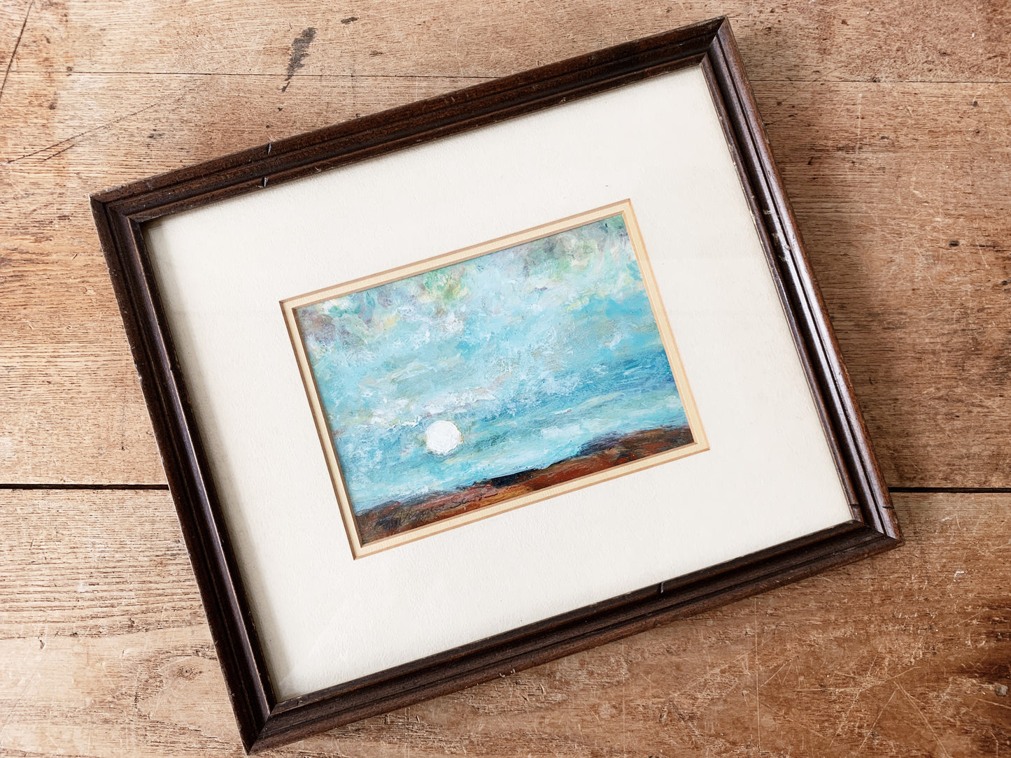 Vintage Moon Painting