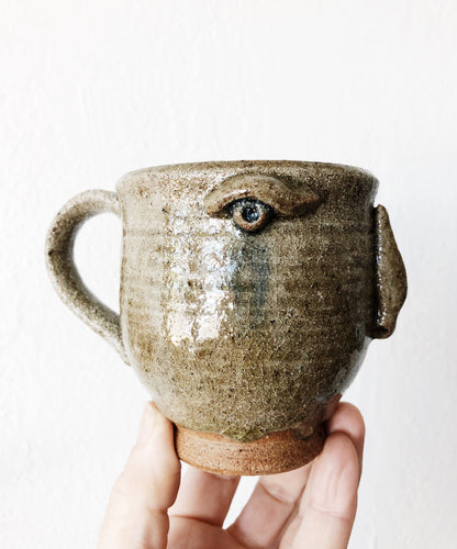 Handmade Face Pottery
