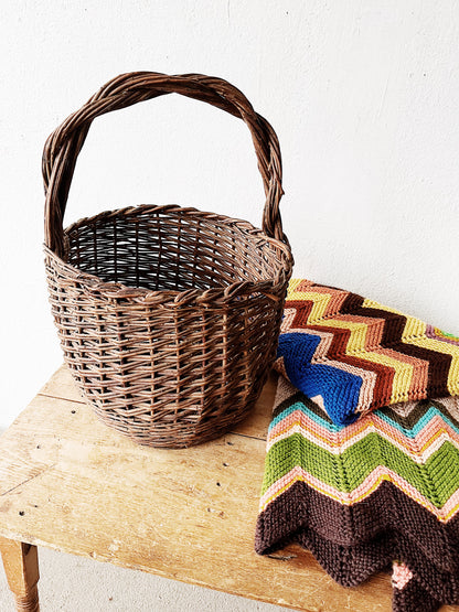 Fab Vintage Crocheted Blanket