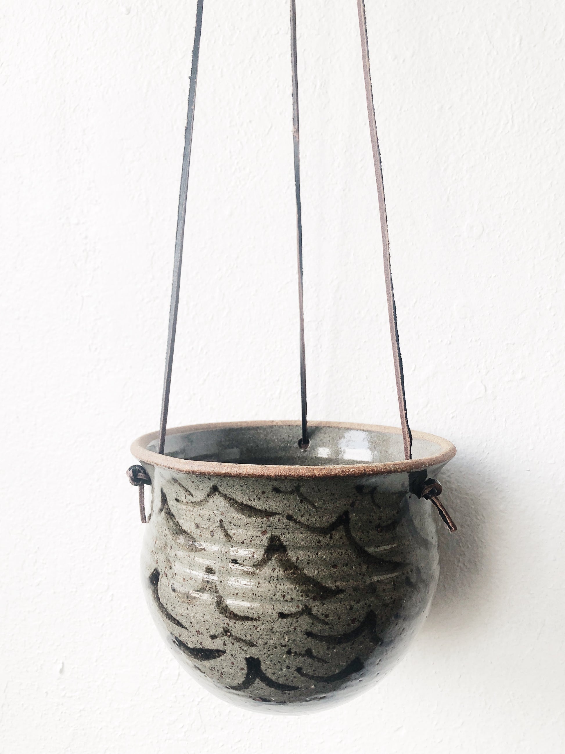 vintage ceramic hanging planter Vintage Ceramic Hanging Planter – Maven Collective